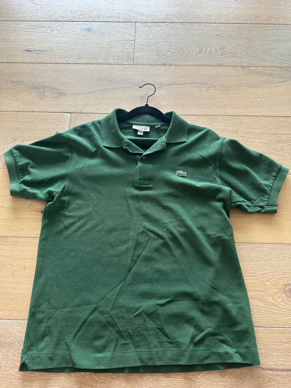Lacoste Men's Forest Green Short Sleeve Polo